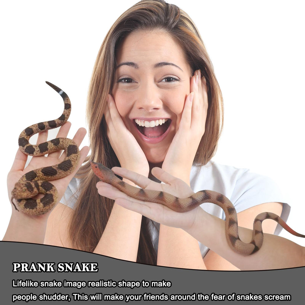 Gelabur life-like snake figurine aids creative learning and demonstrations