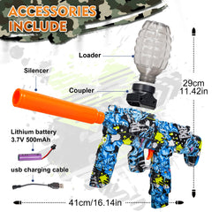 GELGLOCK orbit gun mechanism photo shows smooth continuous firing potential