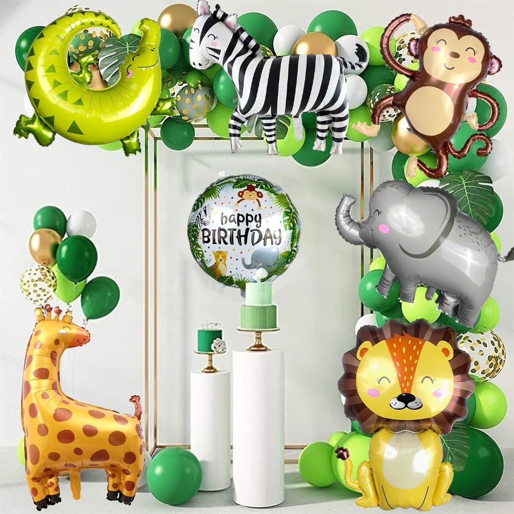 GELOUBO giraffe balloon for tall, whimsical safari accents
