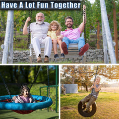 Gelury 660lb load capacity chain supports heavy hammocks safely outdoors