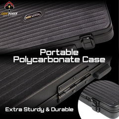 GEM POKER Luna iron-core chips provide solid grip.
