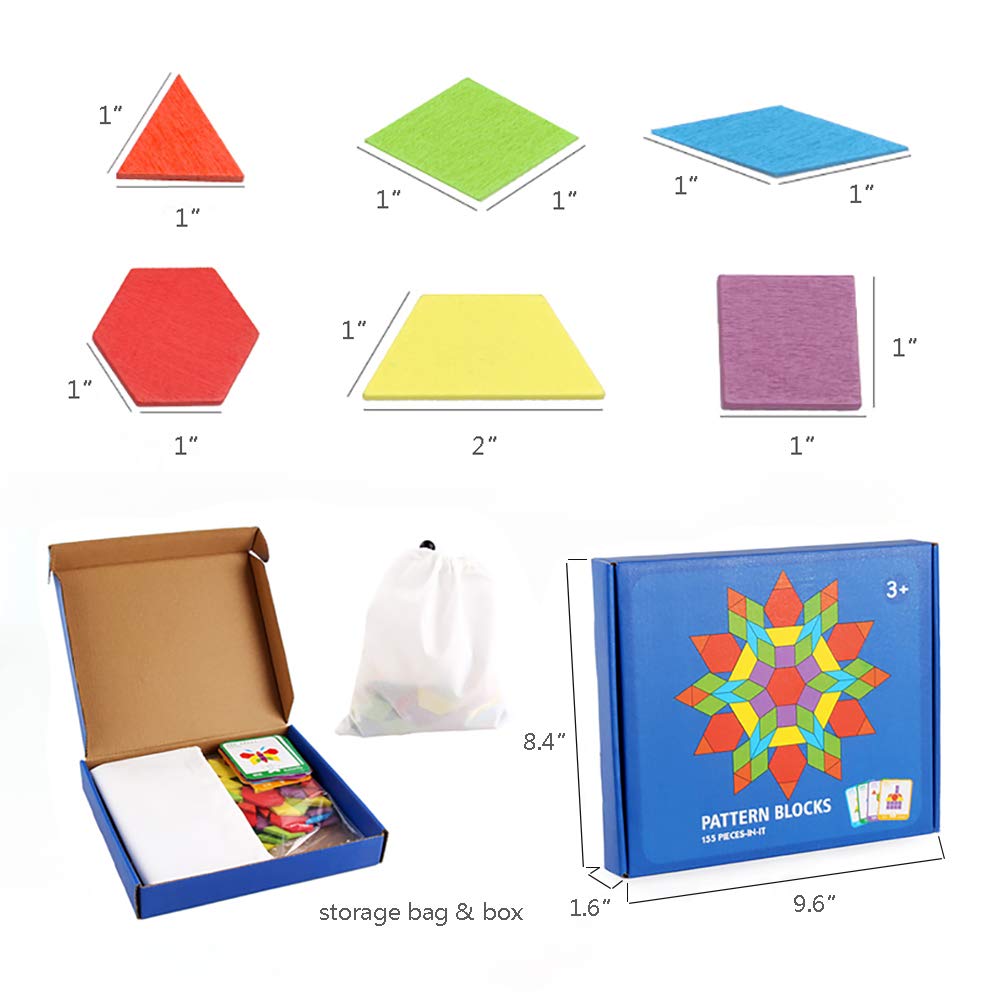 GEMEM durable wooden blocks withstand daily use in classroom or home projects.