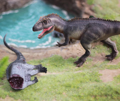 Gemini&Genius dinosaur figure uses durable materials for repeated use.