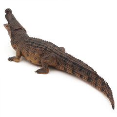 Gemini&Genius crocodile figure close-up shows realistic painting and textures.