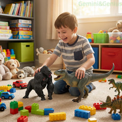 Gemini&amp;Genius safe non-toxic dinosaur toy for durable use