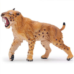 Gemini&Genius Saber-Toothed Tiger figure detailed head for immersive prehistoric play
