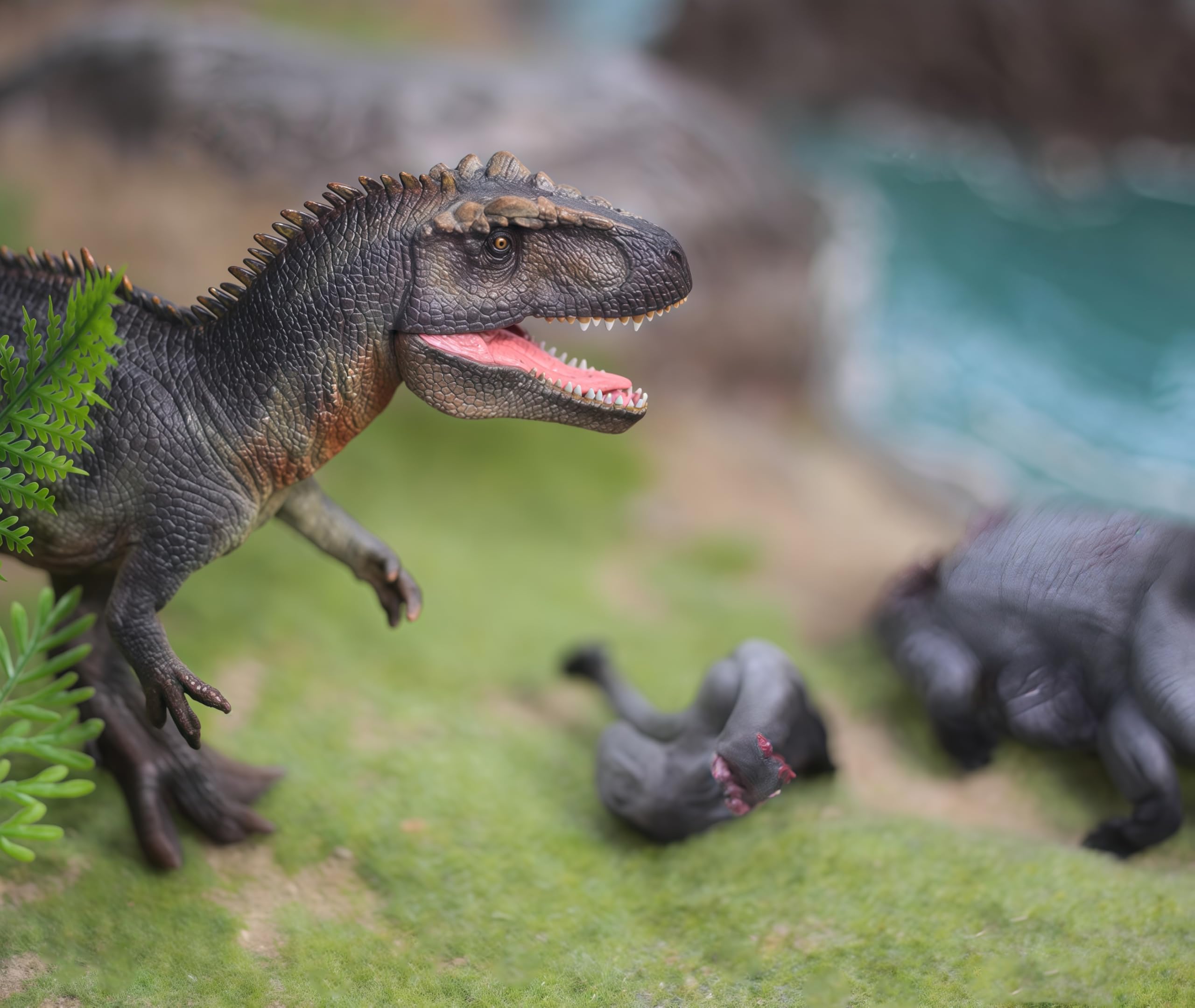 Gemini&Genius Giganotosaurus toy safety tested by SGS for reliability.