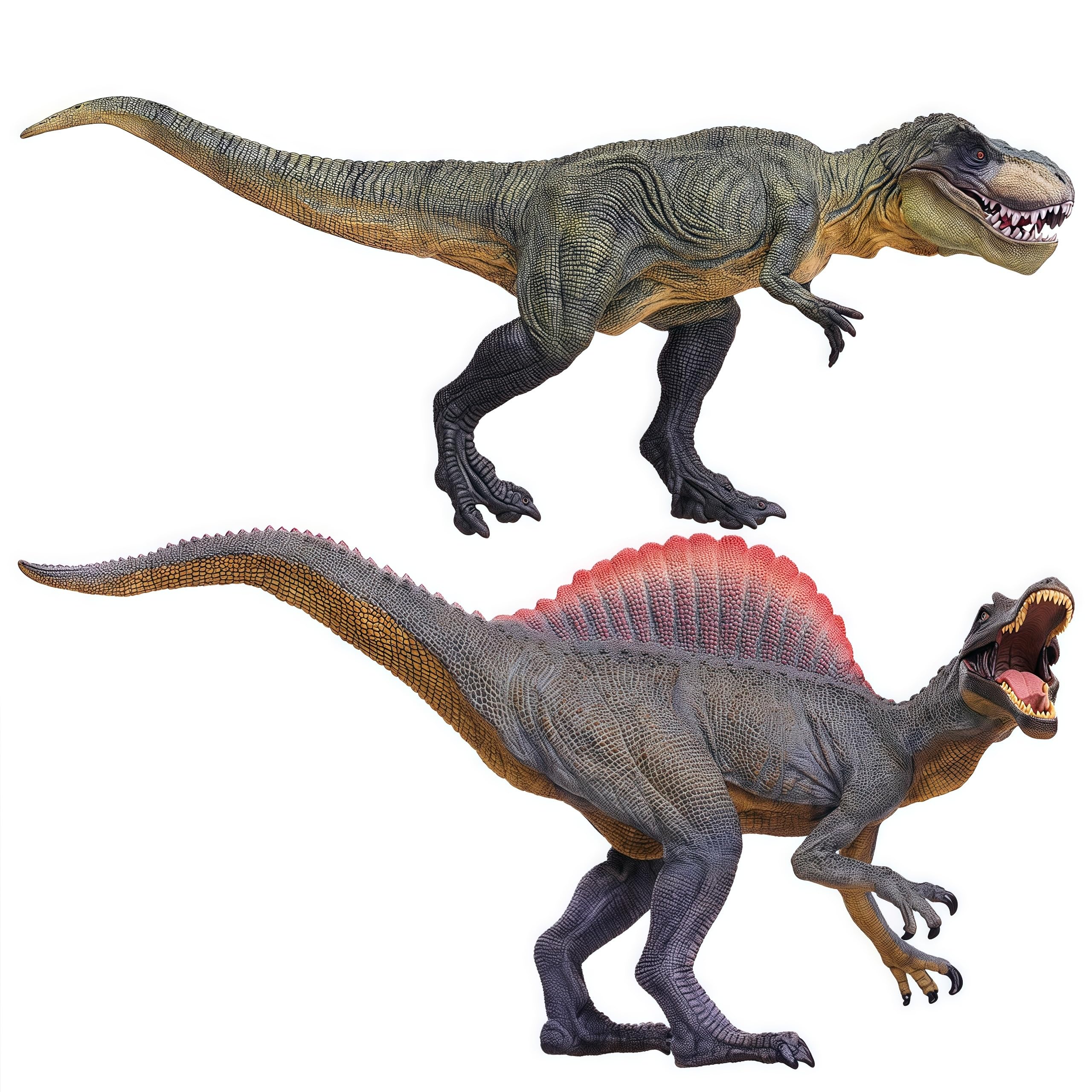 Gemini&Genius Spinosaurus with articulated jaw for dynamic storytelling