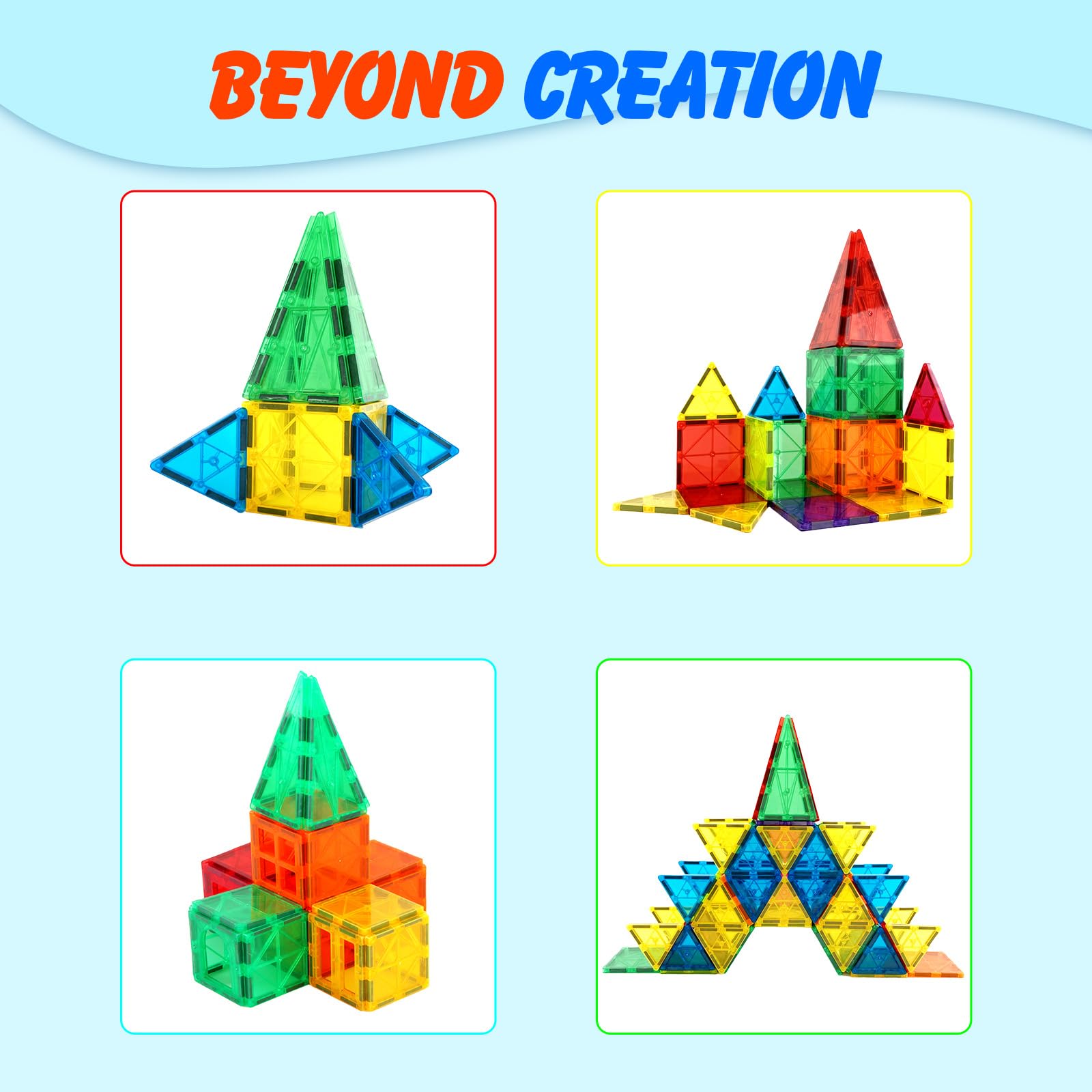Gemmicc magnetic tiles STEM-learning view supports early math and design exploration