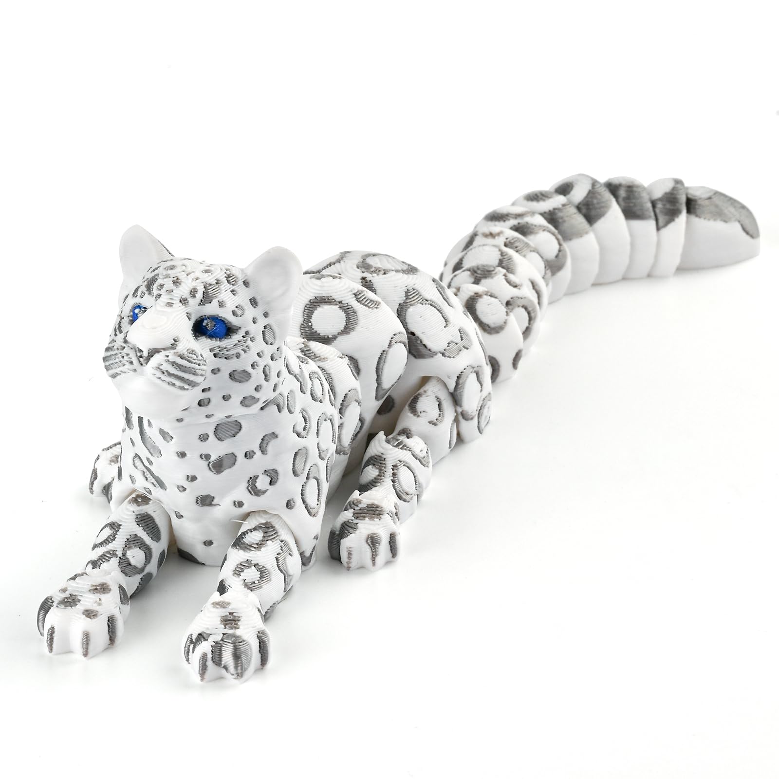 GemmiCho animal collector snow leopard for gifting to wildlife enthusiasts.