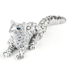 GemmiCho animal collector snow leopard for gifting to wildlife enthusiasts.