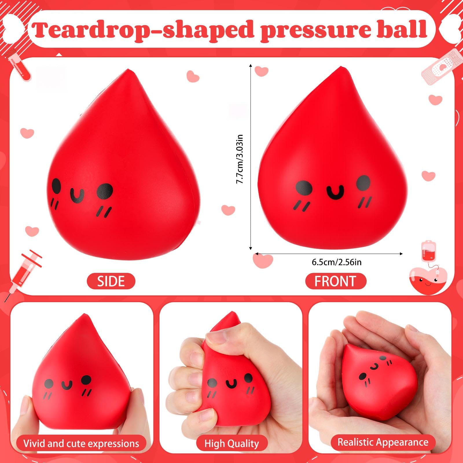 Gemscream nurse gifts stress ball helps boost focus during long shifts.