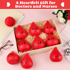 Gemscream phlebotomy stress ball packs a soft grip ideal for repeated use.