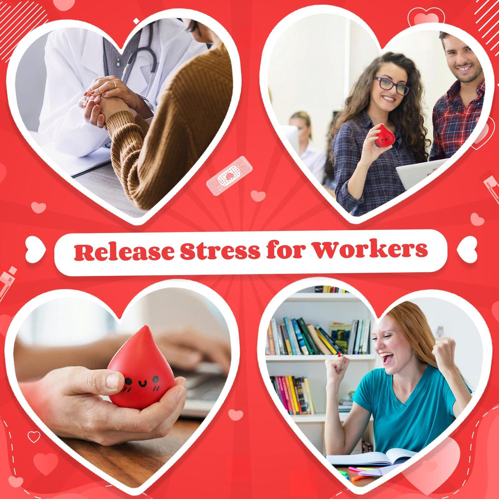 Gemscream compact stress relief ball fits in pockets, desks, or bags.