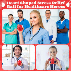 Gemscream heart stress ball; perfect for nurses, teachers, staff