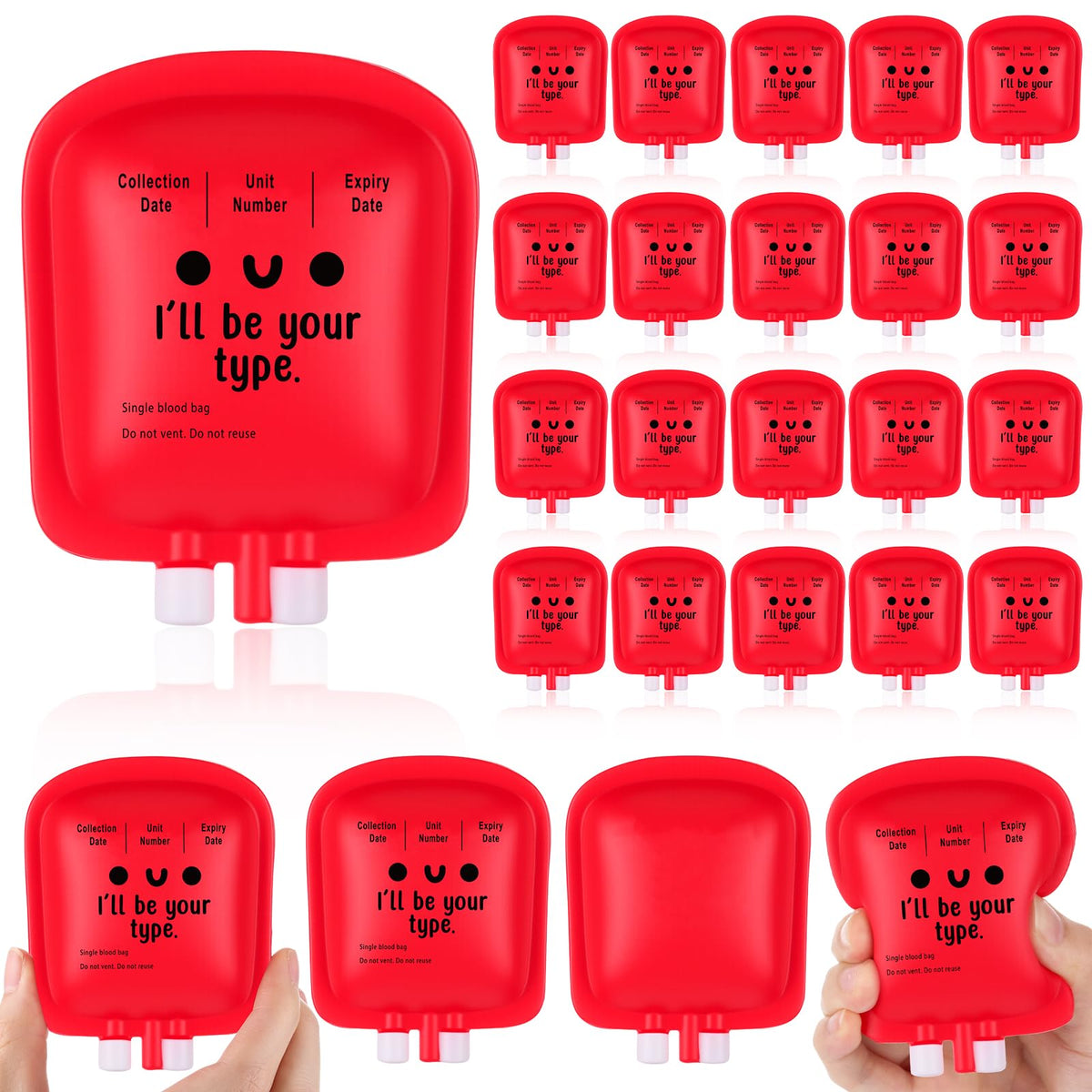 Gemscream IV bag stress ball collection for quick desk-relief during shifts.