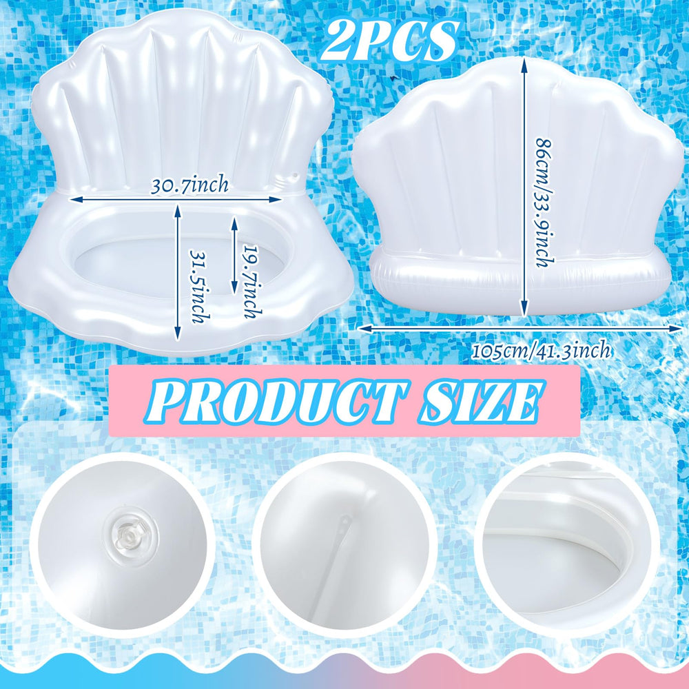 Gemscream mermaid inflatable cooler keeps beverages cold at pool parties