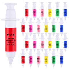 Gemscream syringe stress ball pack of 12 offers portable stress relief for busy nurses.