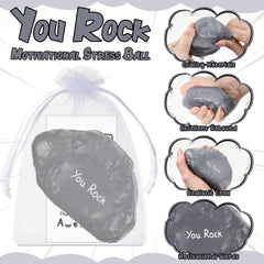 Gemscream Thank You for Being Awesome cards paired with stress balls for team appreciation.