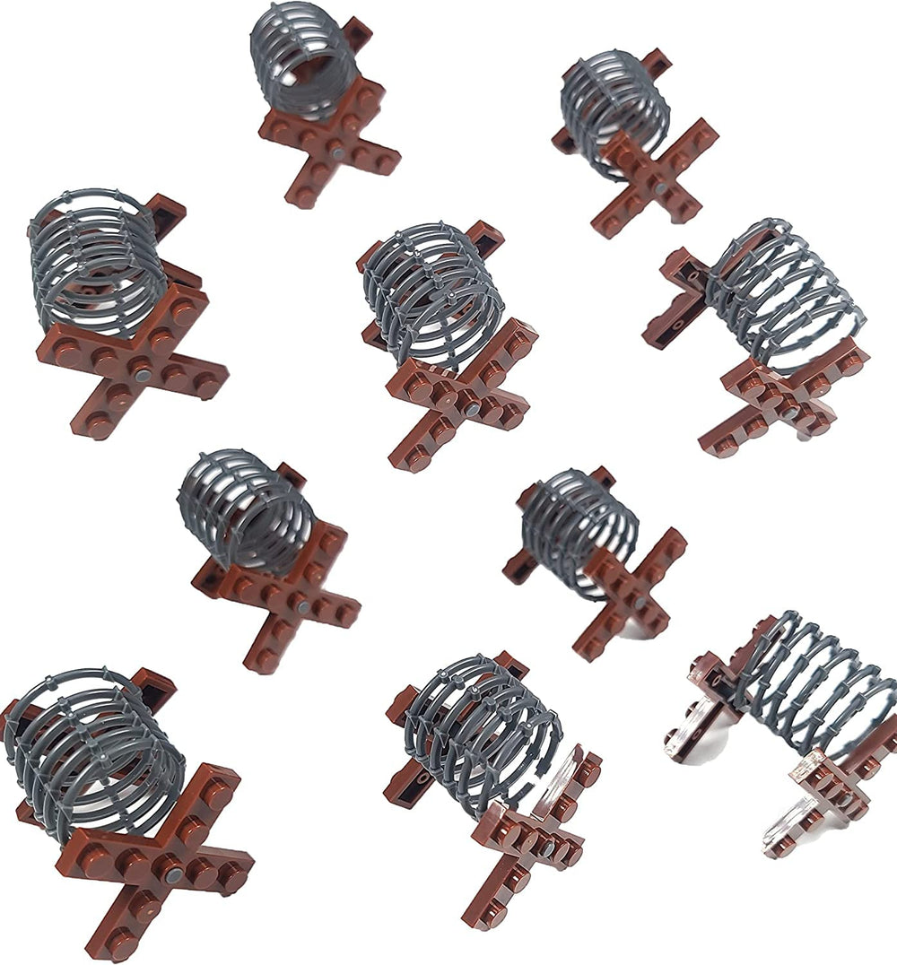 General Jim's barbed-wire stand assembly offers a safe, authentic diorama option.