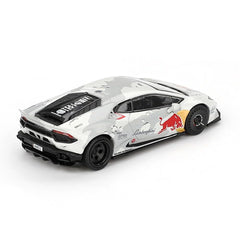 Generic 1:64 diecast Lamborghini Huracan LB-WORKS interior close-up for detailed viewing.