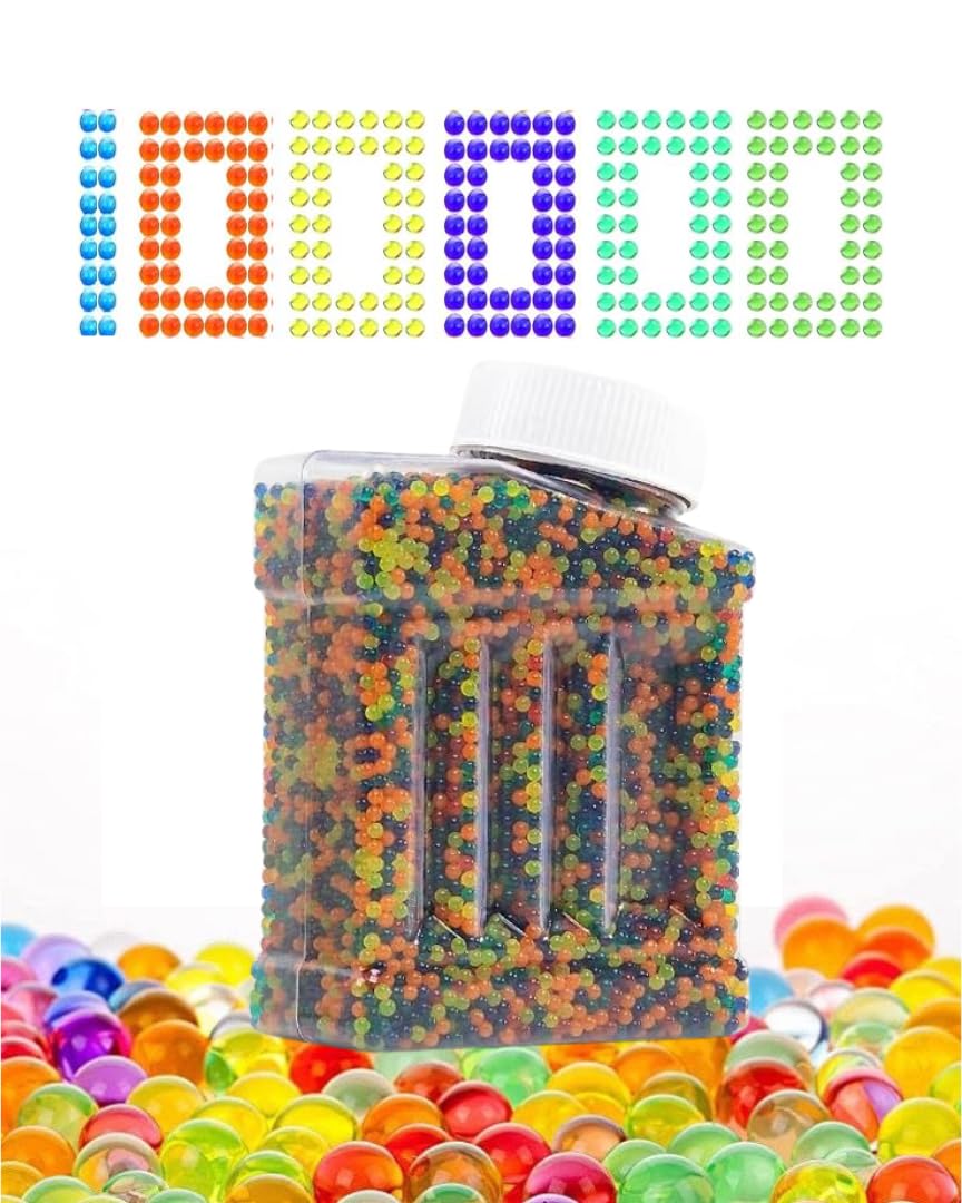 Generic Ball Blaster refill bullets in multicolor 7-8mm for outdoor play.