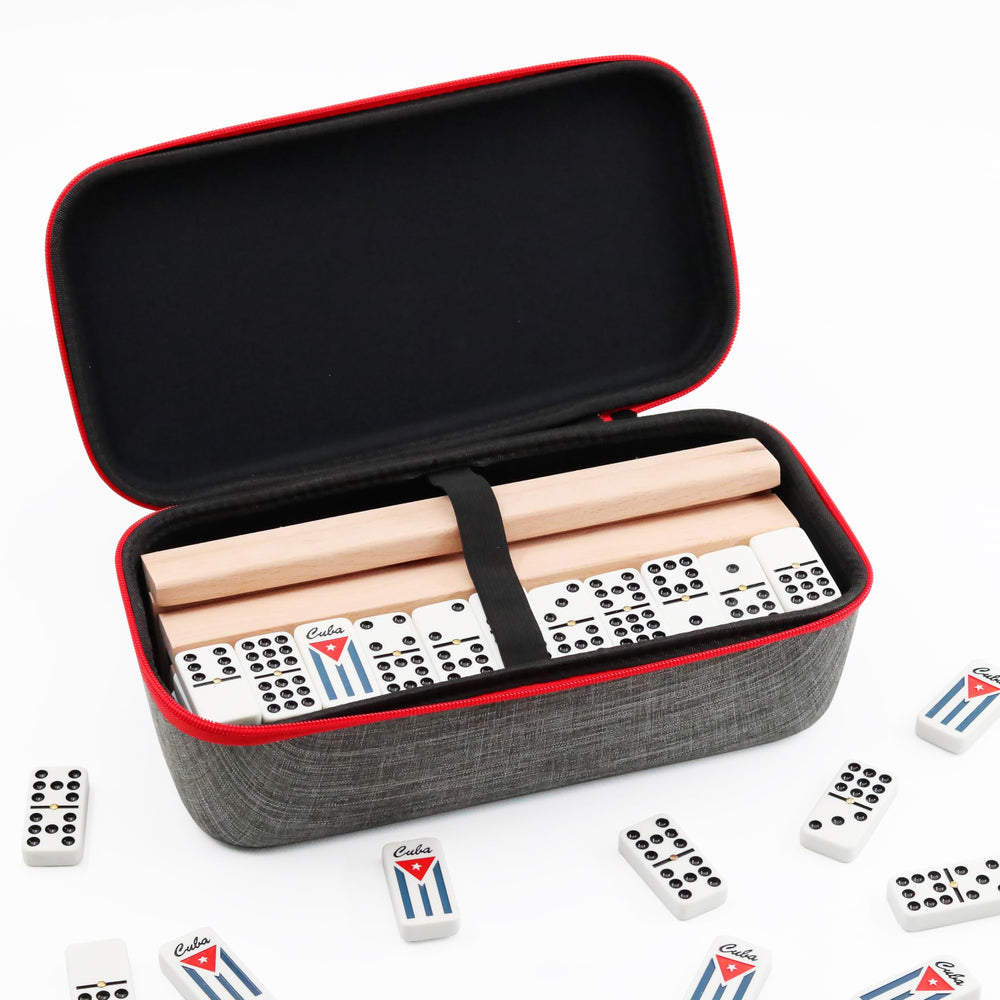 Generic Cuban Dominoes double-nine set completes your standard play with 55 tiles.