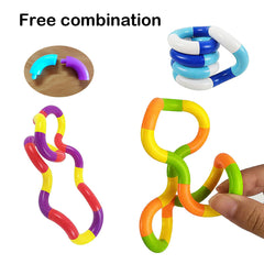 Generic fidget toy close-up showing soft silicone texture for tactile play.