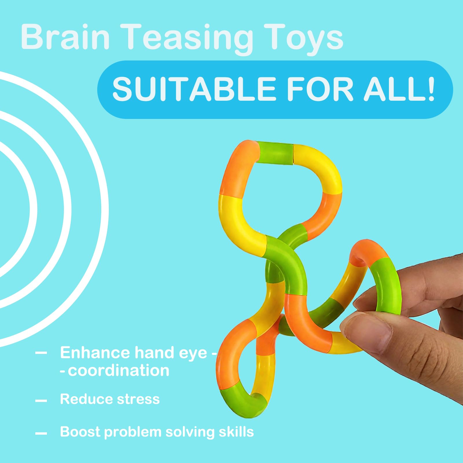 Generic fidget toy in classroom use to boost engagement.