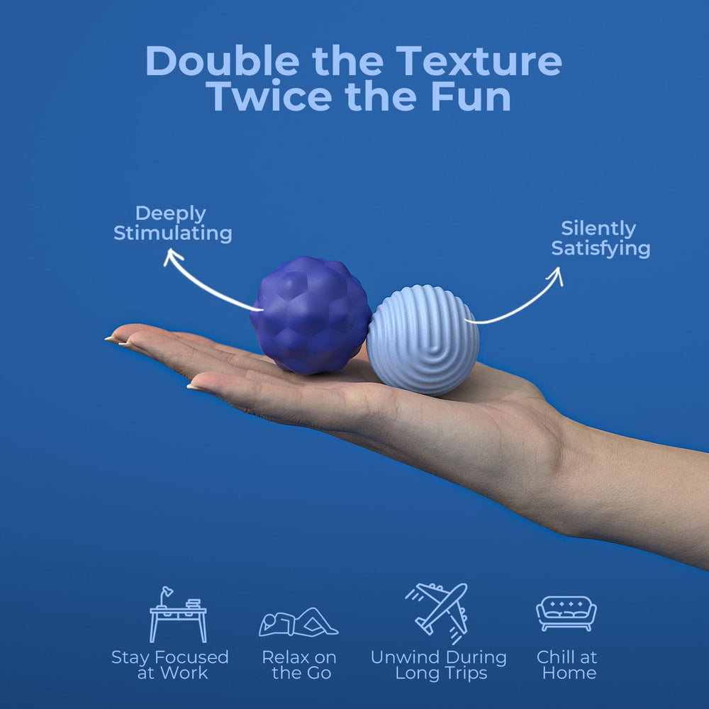 Generic gift-ready magnetic ball set for stocking stuffers or desk gifts
