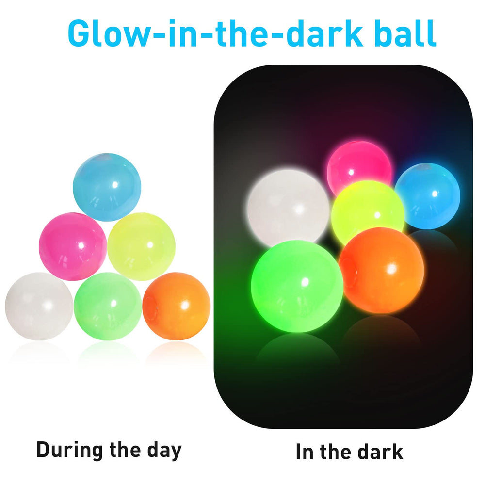 Generic glow-in-the-dark stress ball enhances focus and relaxation during tasks