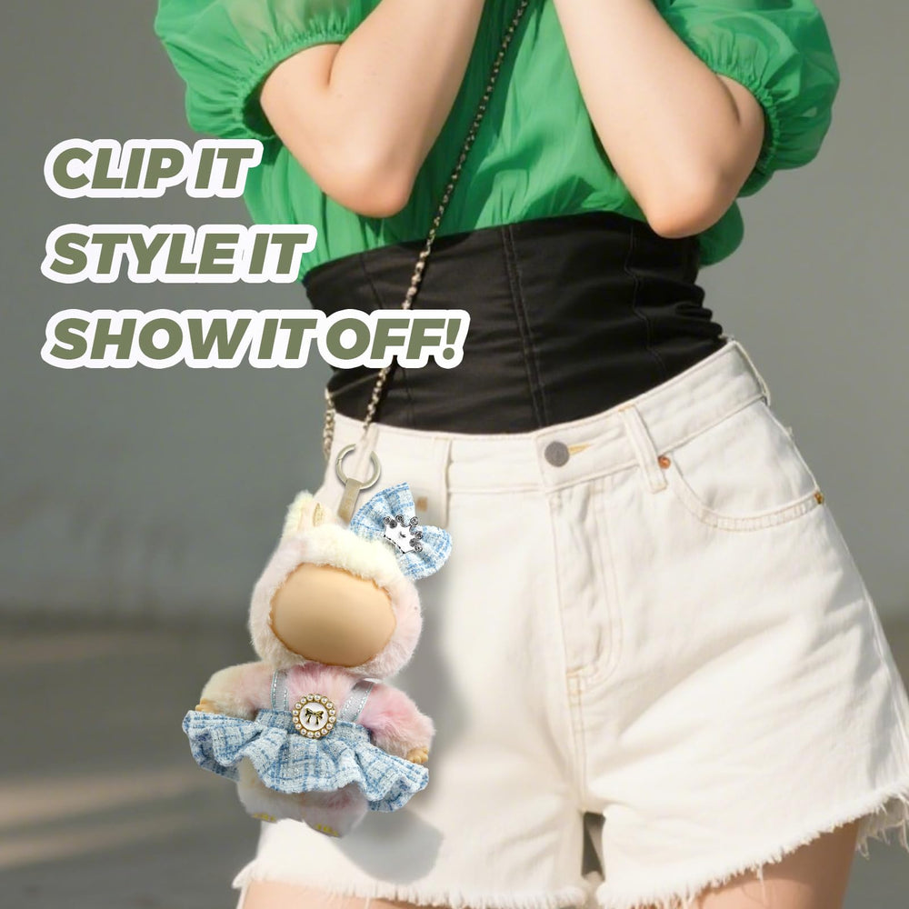 Generic Labubu soft, durable materials in a 17cm doll outfit