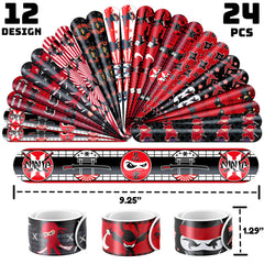 Generic Ninja party favors pack front view illustrating compact, portable gifts for bags.