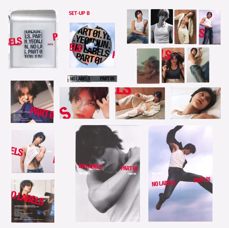 Generic Yeonjun No Labels photocard random 1 of 3 offers a collectible card option.