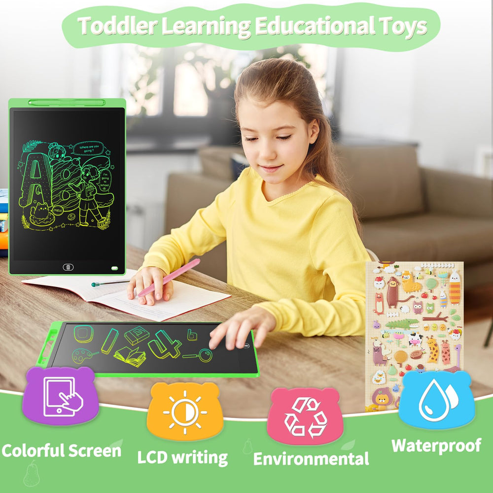 Genialba kid-friendly drawing pad supports reusable sketching during travel.