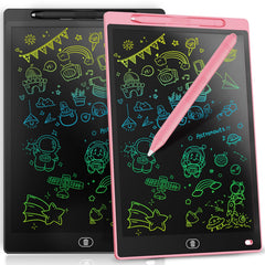 Genialba LCD writing tablet with 8.5-inch colorful screen for creative drawing.