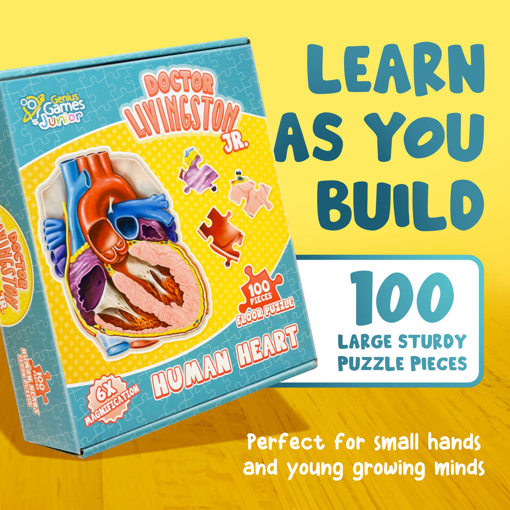 Genius Games anatomy guide included supports independent heart learning.