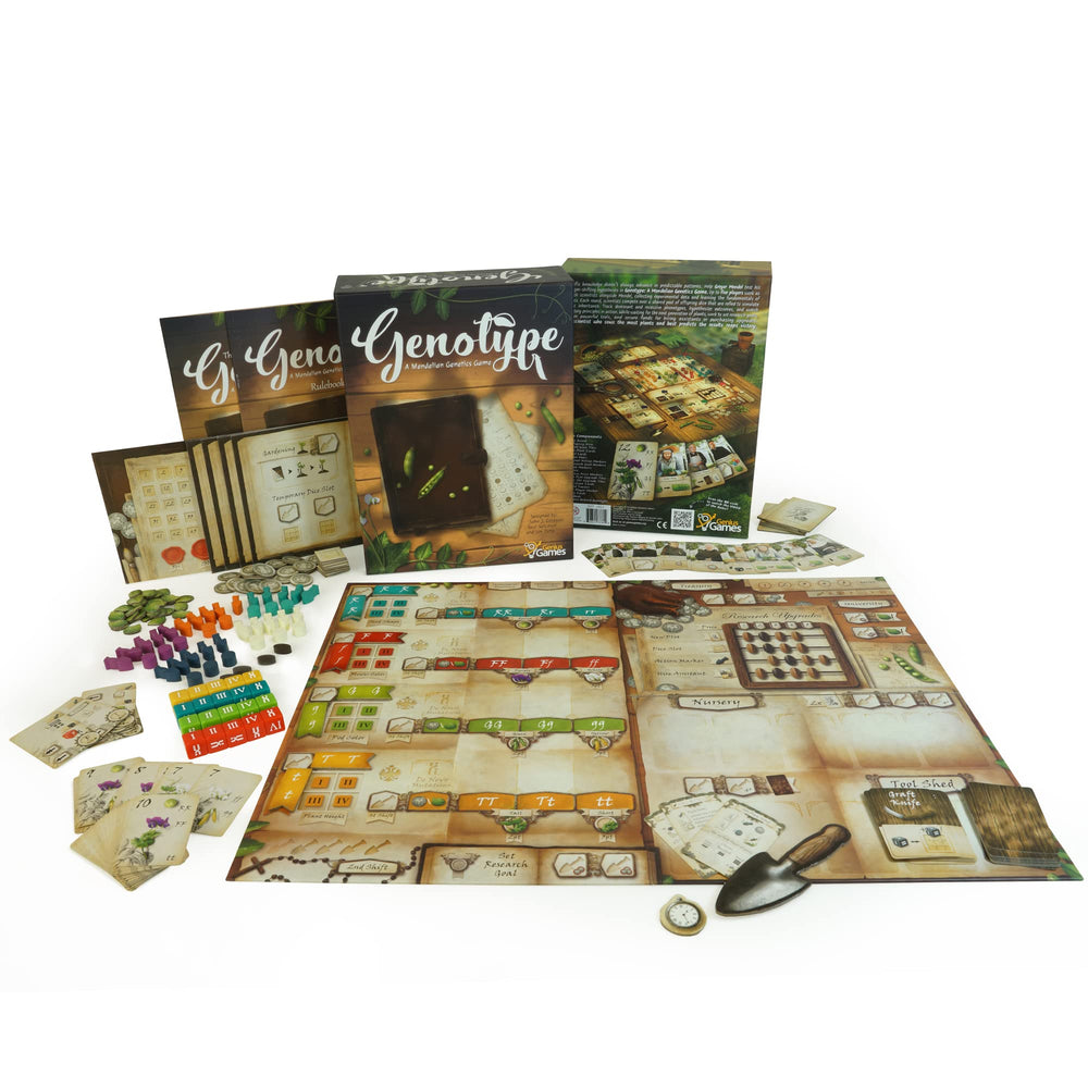 Genius Games Genotype: worker-placement phase lets players plan ahead and block rivals.