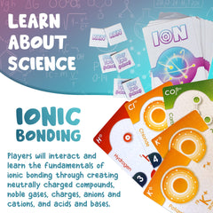 Genius Games Ion drafting action with players around a table