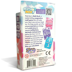 Genius Games Math Rush decimals card 2 helps teams tackle decimal challenges in quick rounds.