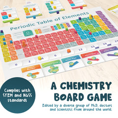 Genius Games Periodic competitive play challenges faster thinking and strategy.