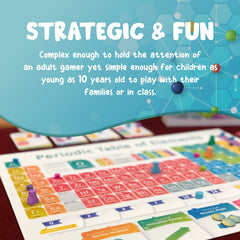 Genius Games Periodic educational setup is classroom-ready and STEM-friendly.