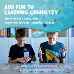 Genius Games Periodic family game night setup invites collaboration and fun.