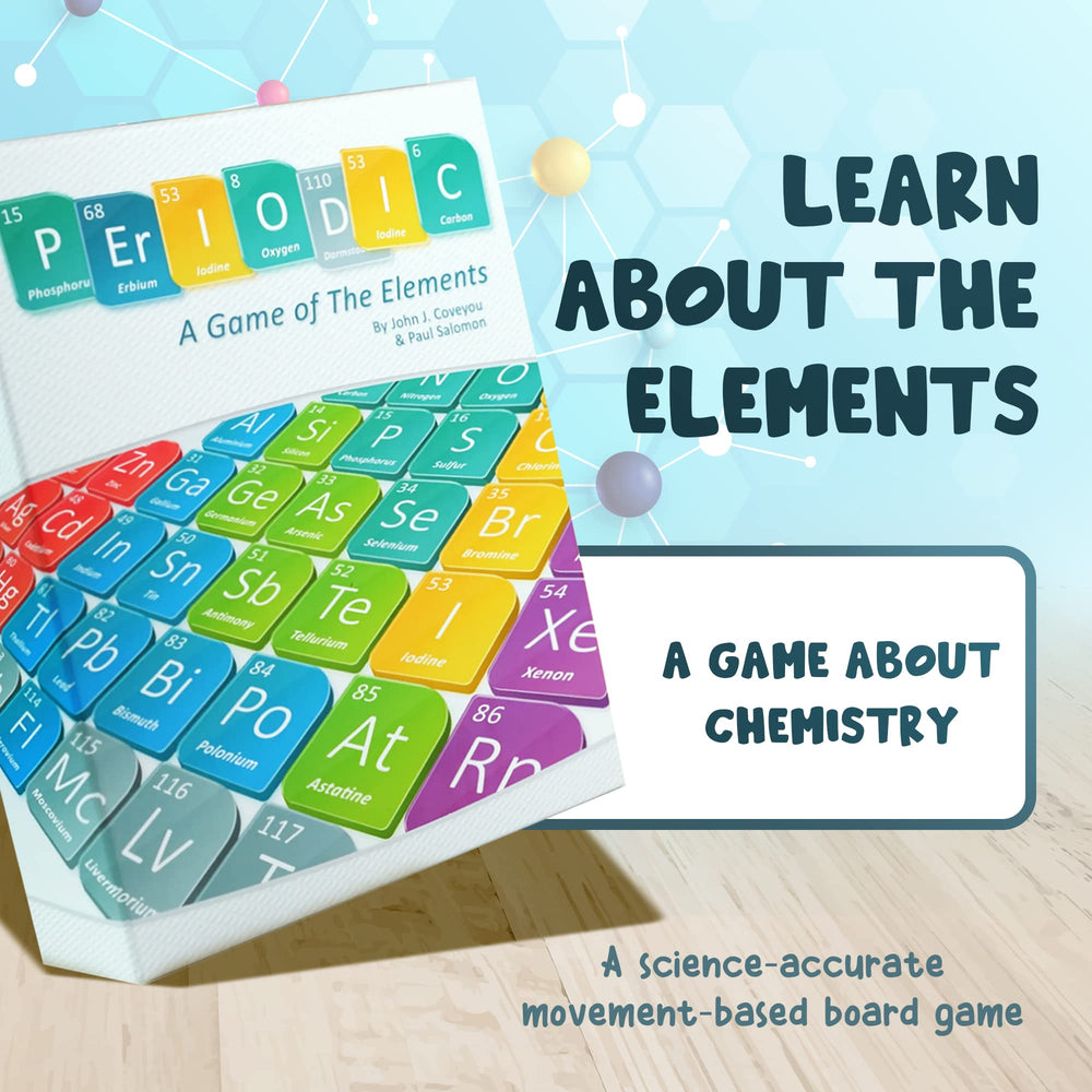 Genius Games Periodic trends cards highlight learning through strategic planning.