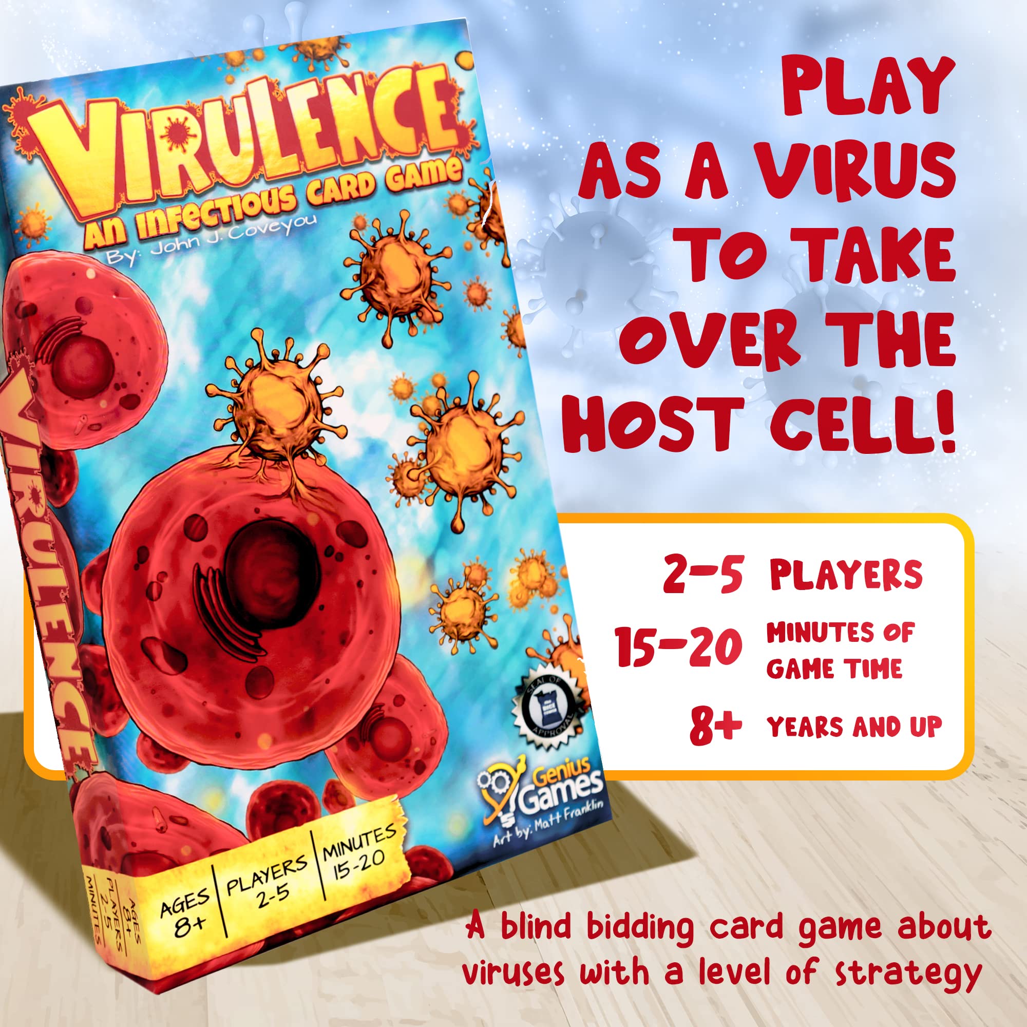 Virulence viral components pile shows diverse scoring choices.