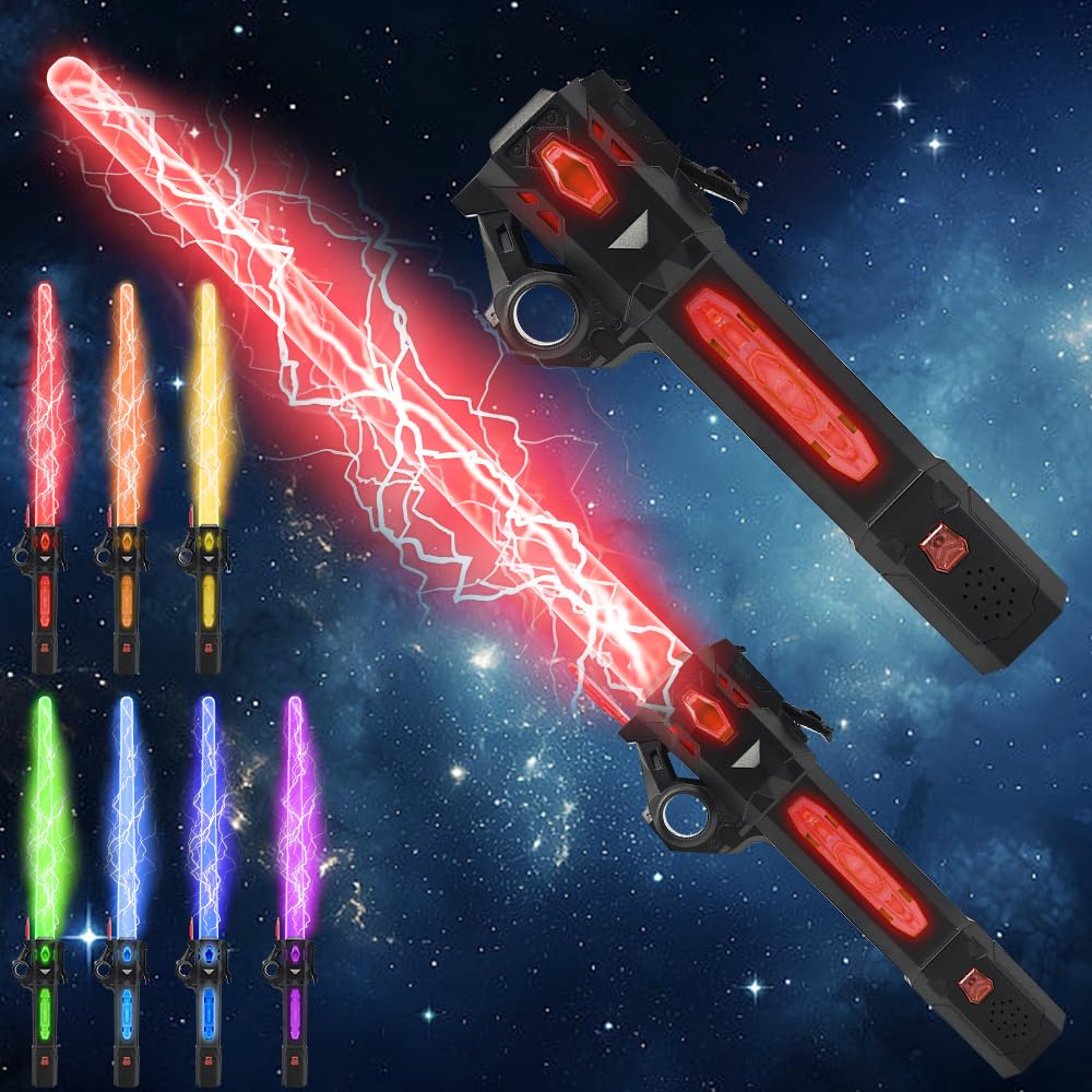 Genqiang light-up sword extended blade for dynamic, duel-ready play.