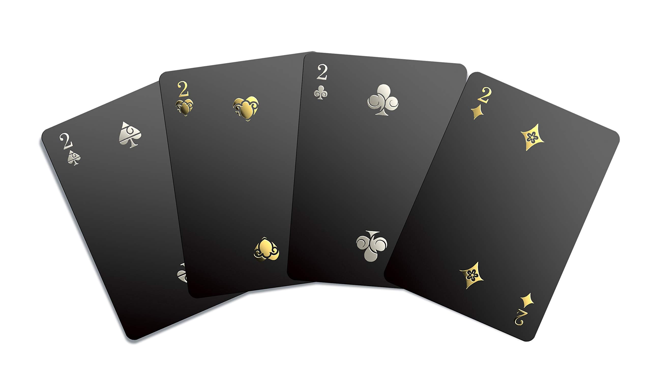 Gent Supply Co black waterproof playing cards maintain playability on the go.