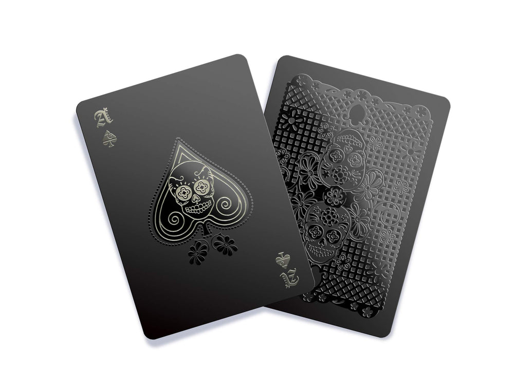 Gent Supply Co Day of the Dead playing cards face cards feature unique hand-drawn artistry.