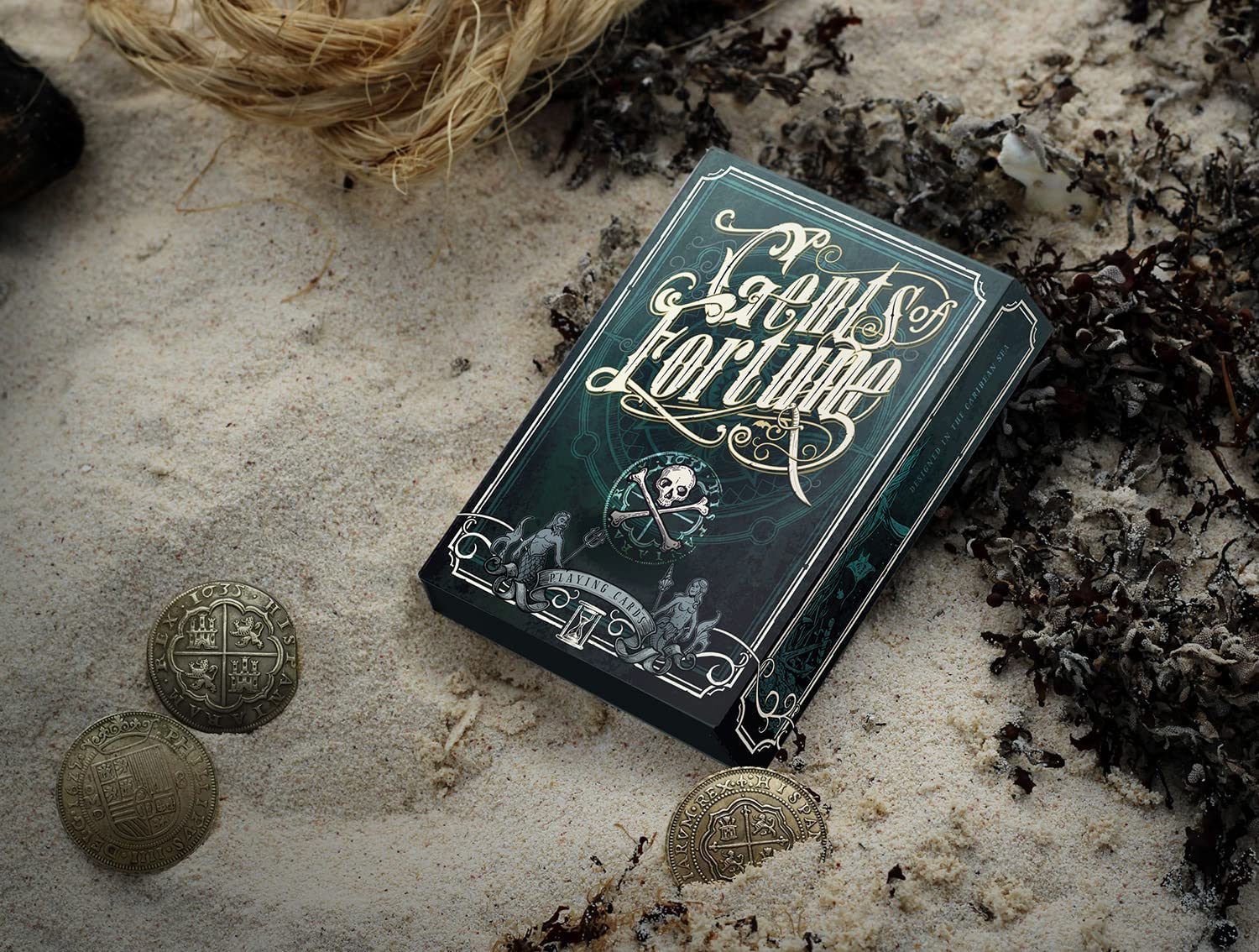 GENT SUPPLY CO. Gents of Fortune double-backed card adds design depth