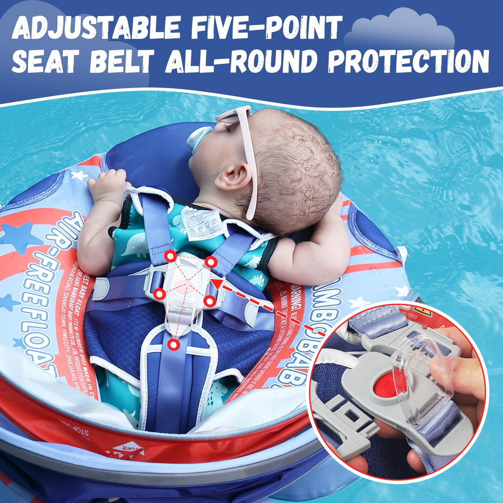 GENTEACO Mambo safety buckle and tail help prevent tipping.